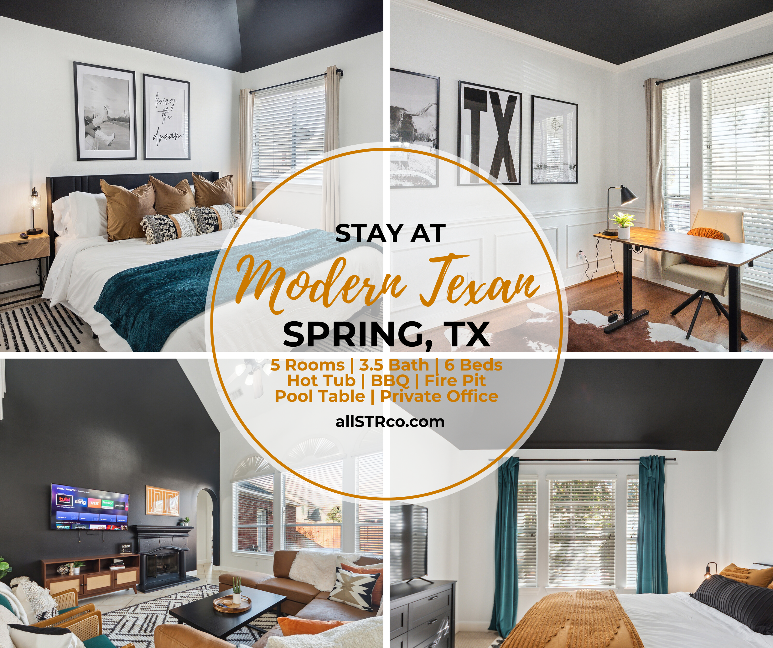 Texas Themed Modern Getaway — Spring — vacation rental
