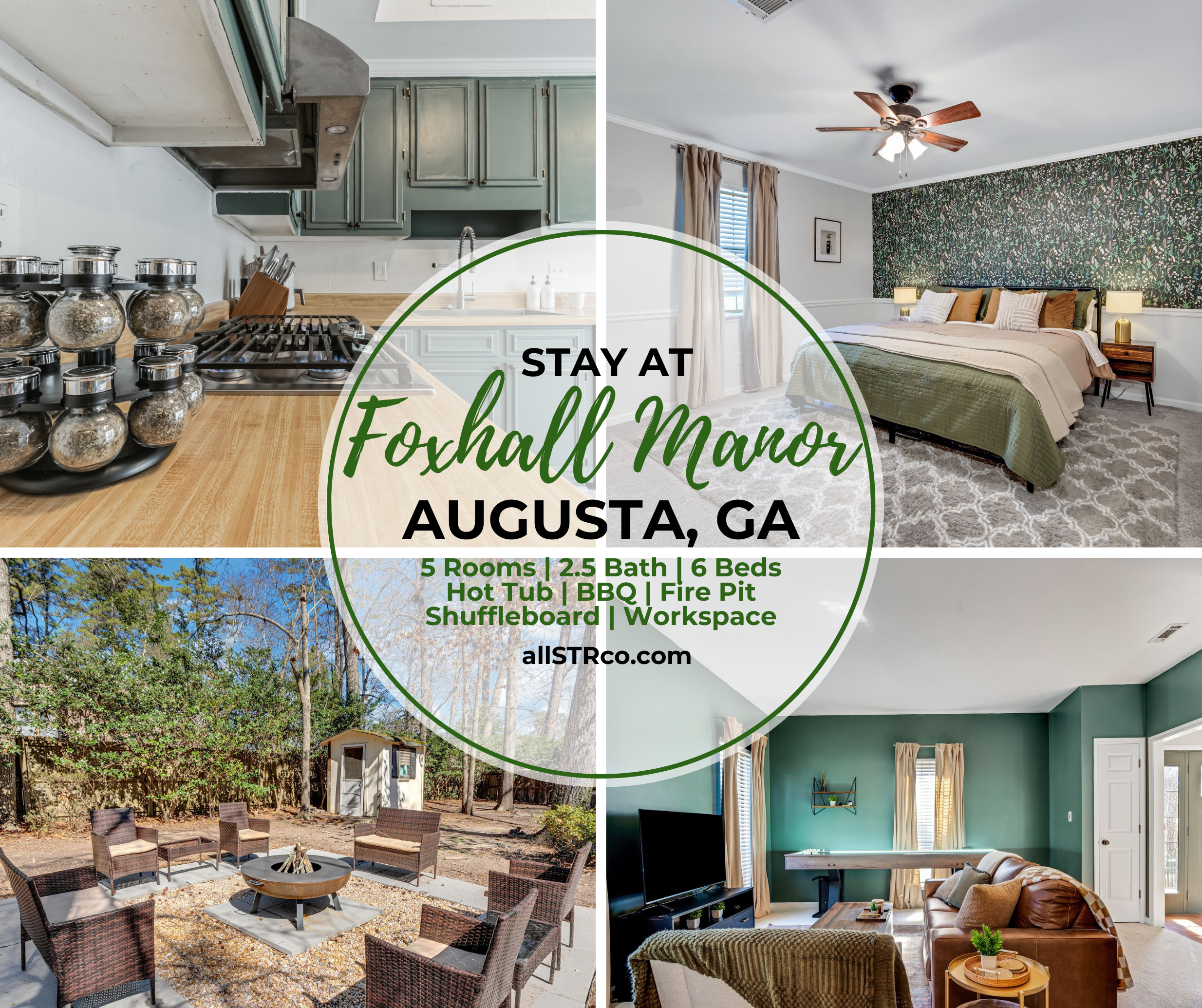 Augusta National Home | Hot Tub | Fire Pit | Pets — Augusta — vacation rental