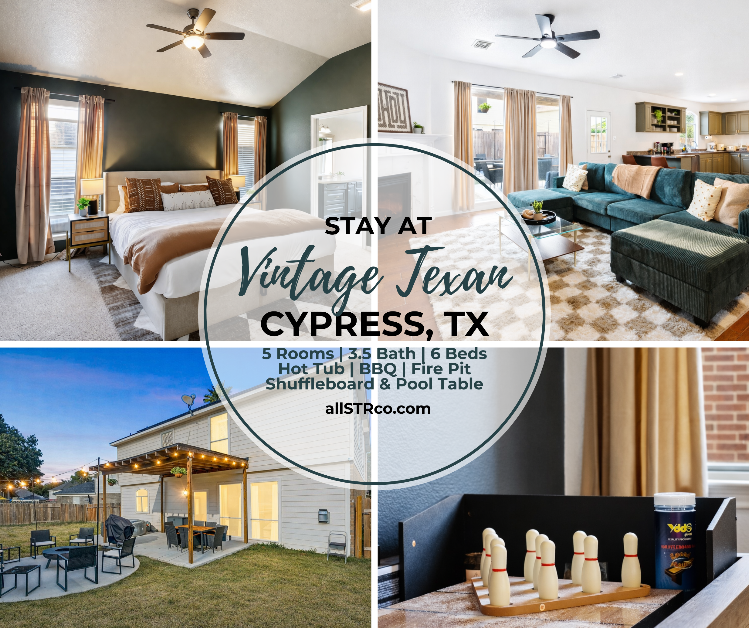 Vintage Texan Cypress Retreat w/ Games & Hot Tub — Cypress — vacation rental