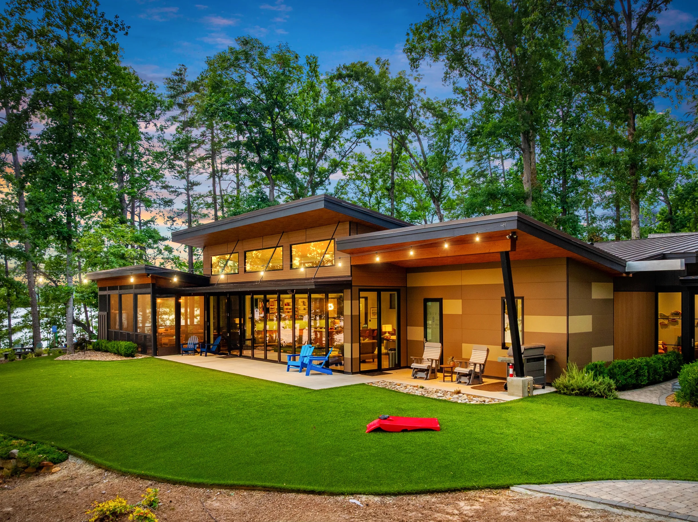 Modern Lakefront Oasis 270° Views, Hot Tub & Dock! — Seneca — vacation rental