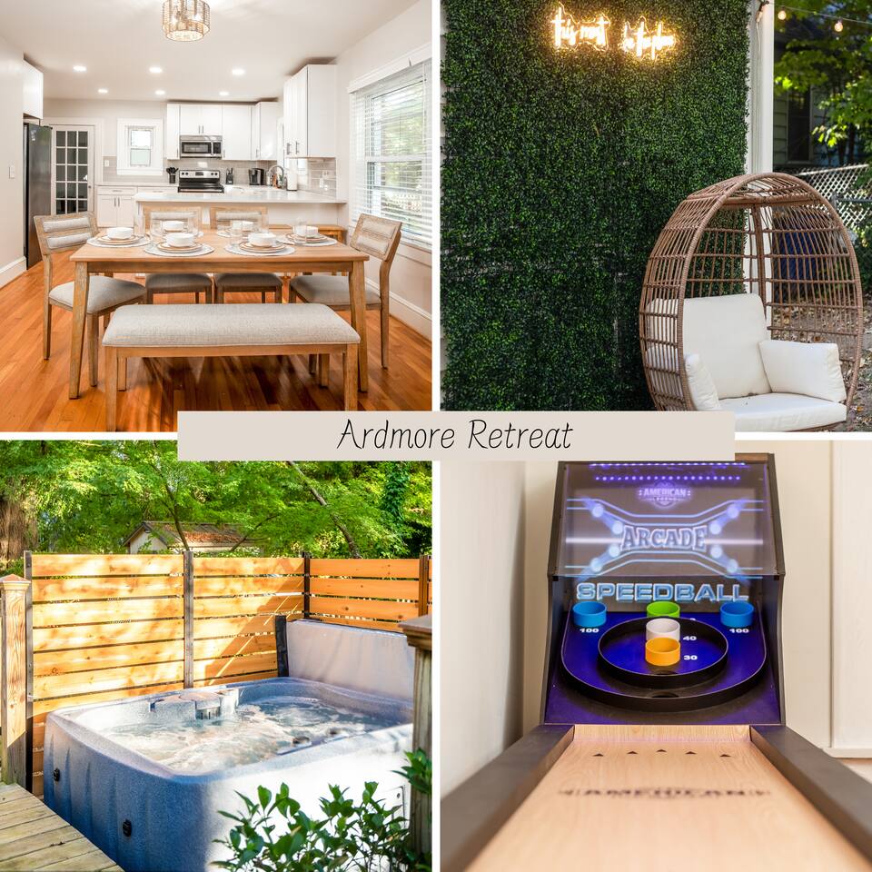 Close To Winston Hospitals;Game Room & Hot Tub!