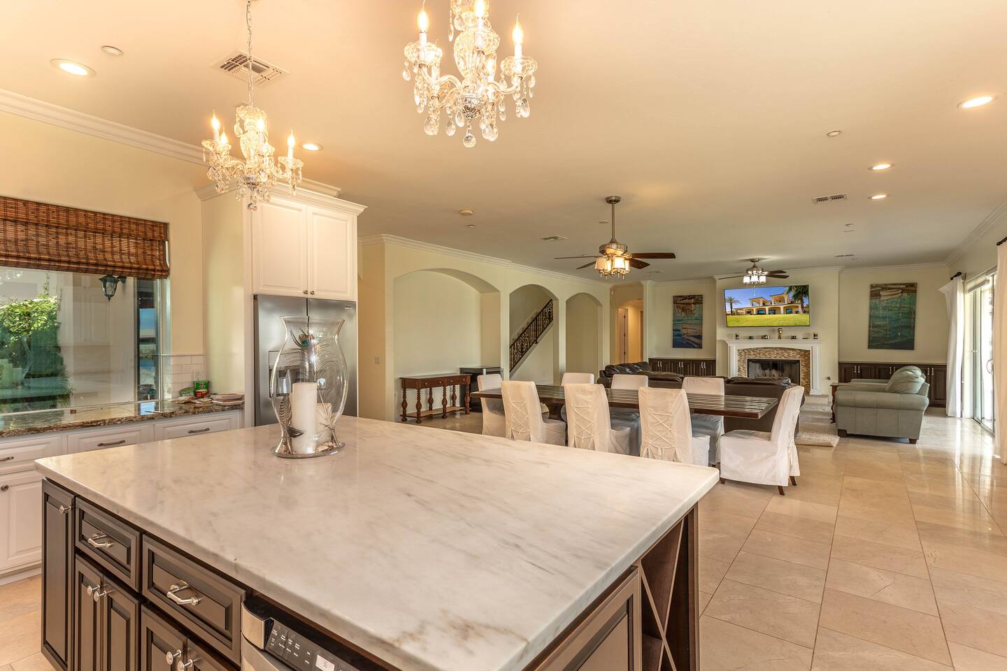 Custom Estate | Private Beach & Launch | Theater