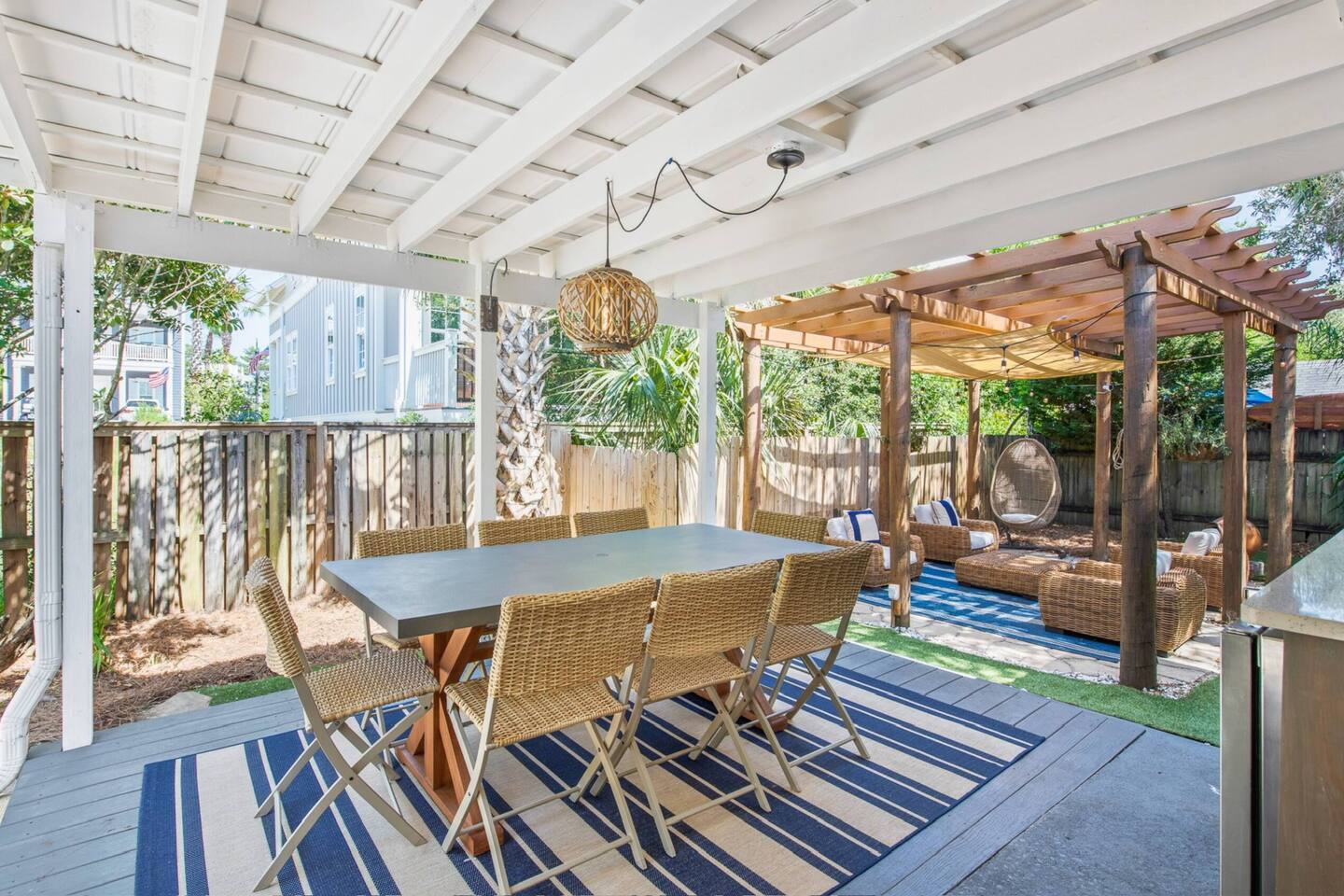 NEW Golf Cart+Private Hot Tub! 3BR Beach Bungalow
