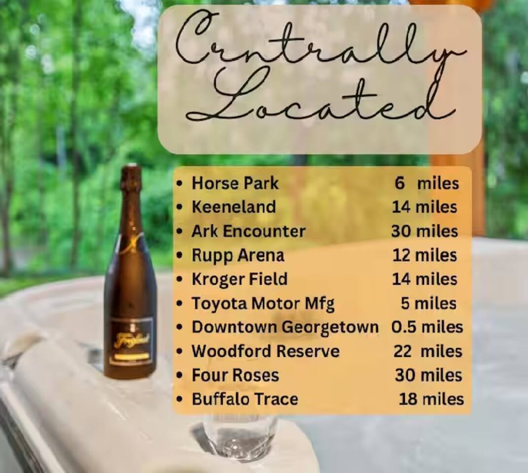 The Luxe Hot Tub Playground 12 Min to Horse Park