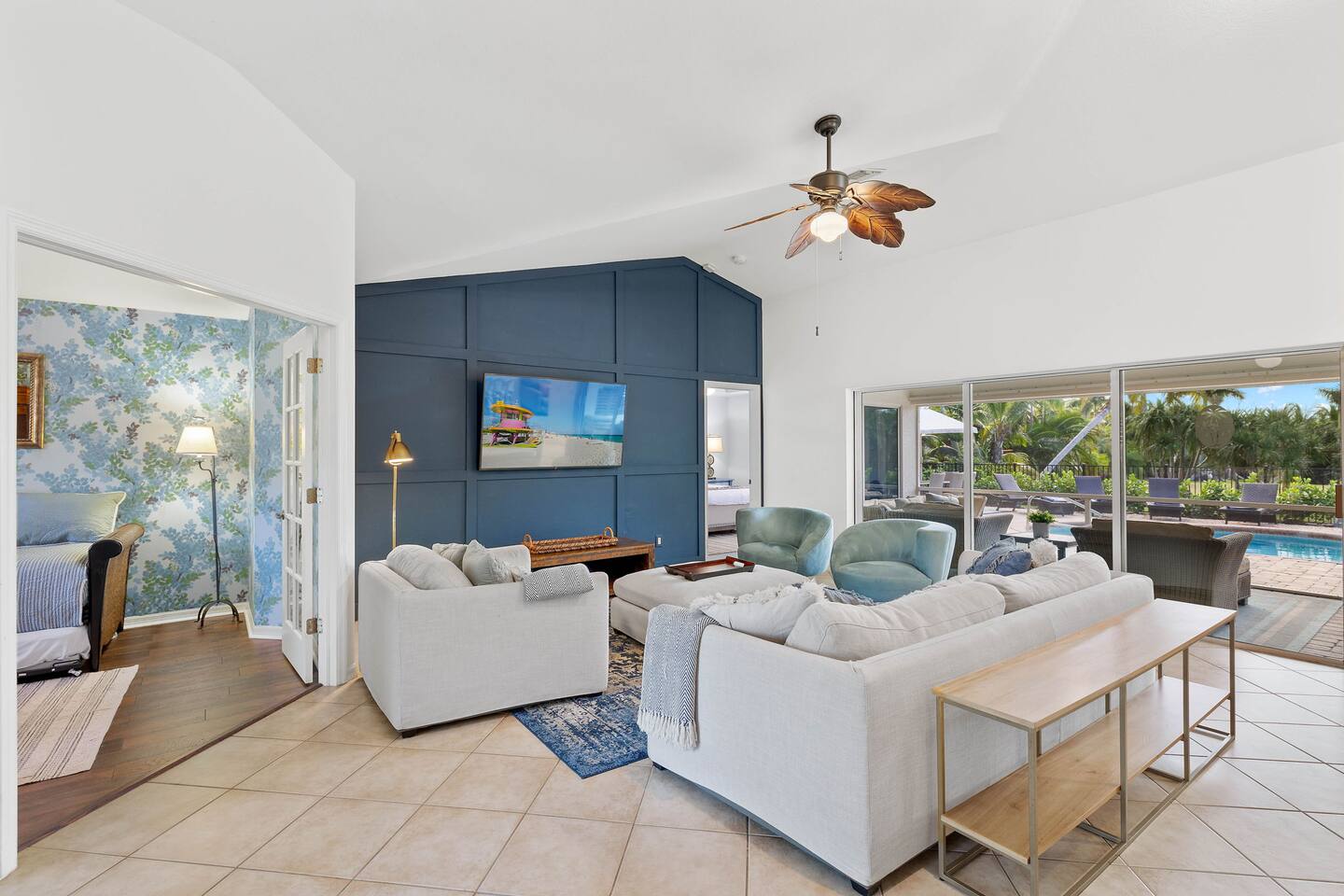 Iona Palms Retreat Heated Pool by Sanibel and FMB
