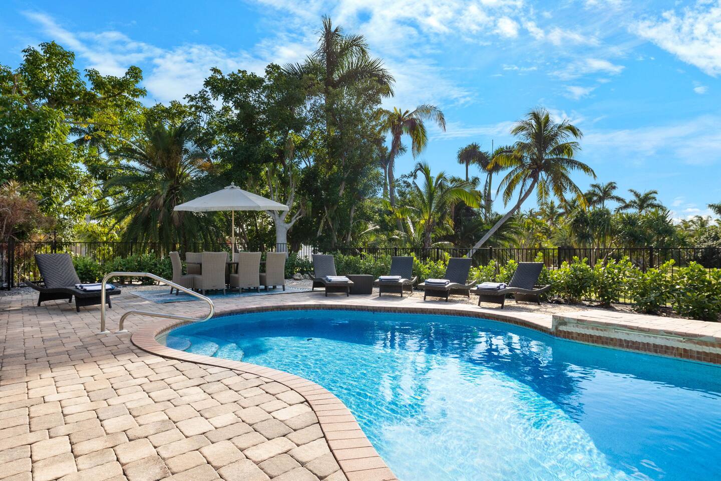 Iona Palms Retreat Heated Pool by Sanibel and FMB