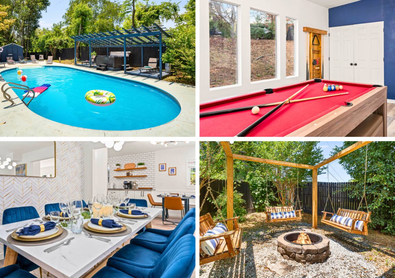 HotTub, FirePit, Pets, Pool Table, Outdoor Dining — Hendersonville — vacation rental