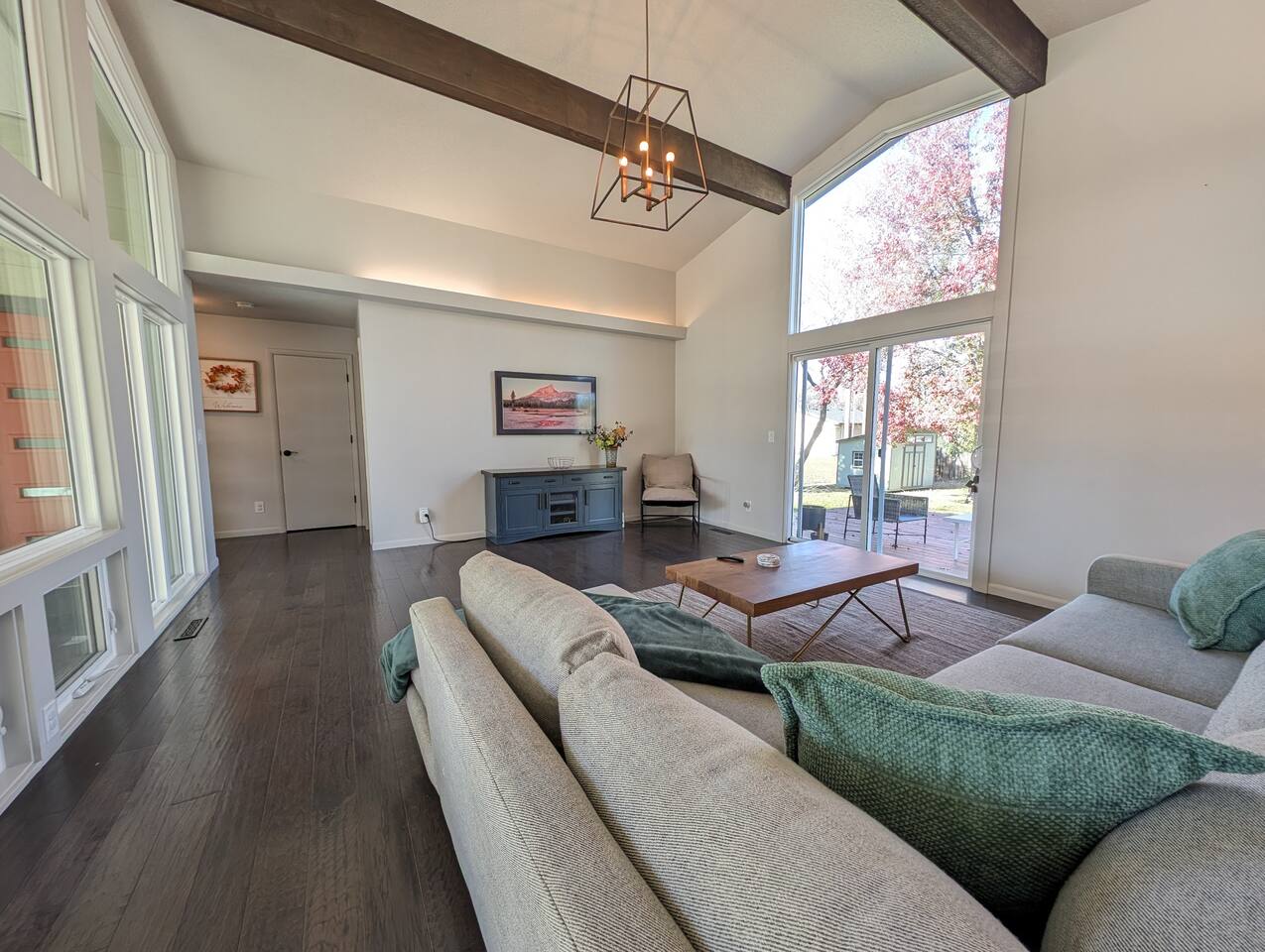 Sunny and spacious house with a large yard!