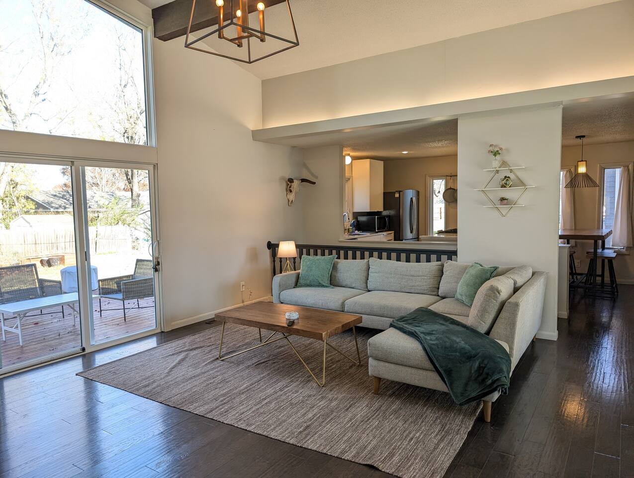 Sunny and spacious house with a large yard!