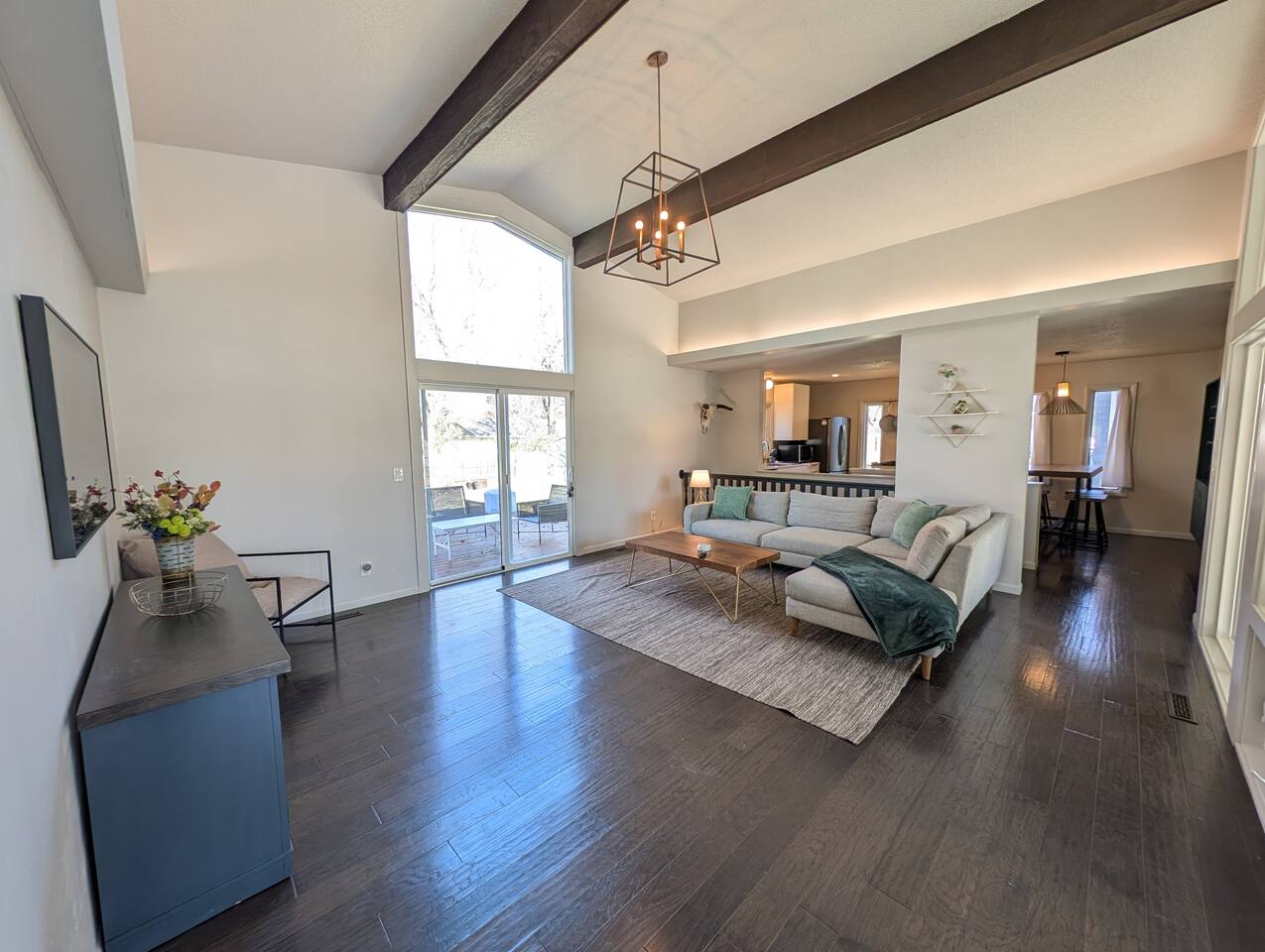 Sunny and spacious house with a large yard!