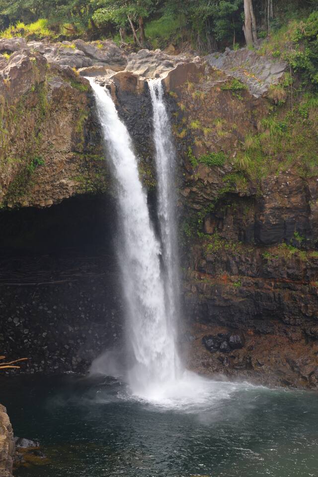 Rainbow Falls just outside Hilo