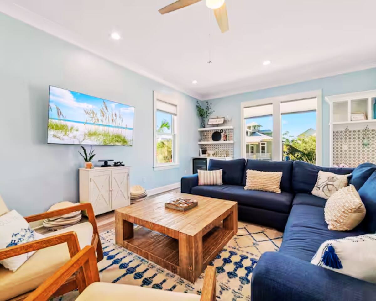 "Sweet & Salty @ Tannin" | Luxury 5BR | Walk To Private Beach Access | Pool | 20% Golf Cart Discount Available