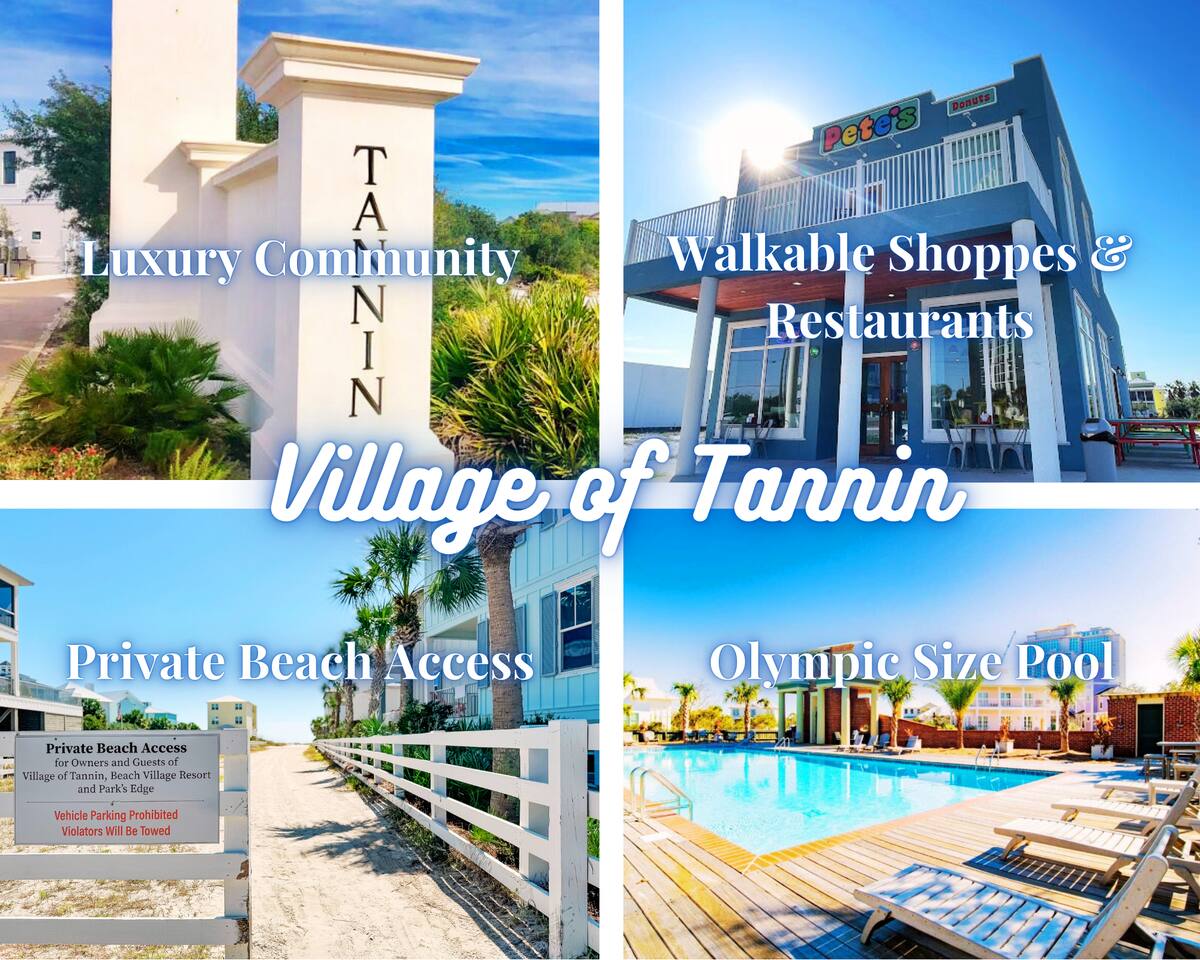 "Sweet & Salty @ Tannin" | Luxury 5BR | Walk To Private Beach Access | Pool | 20% Golf Cart Discount Available