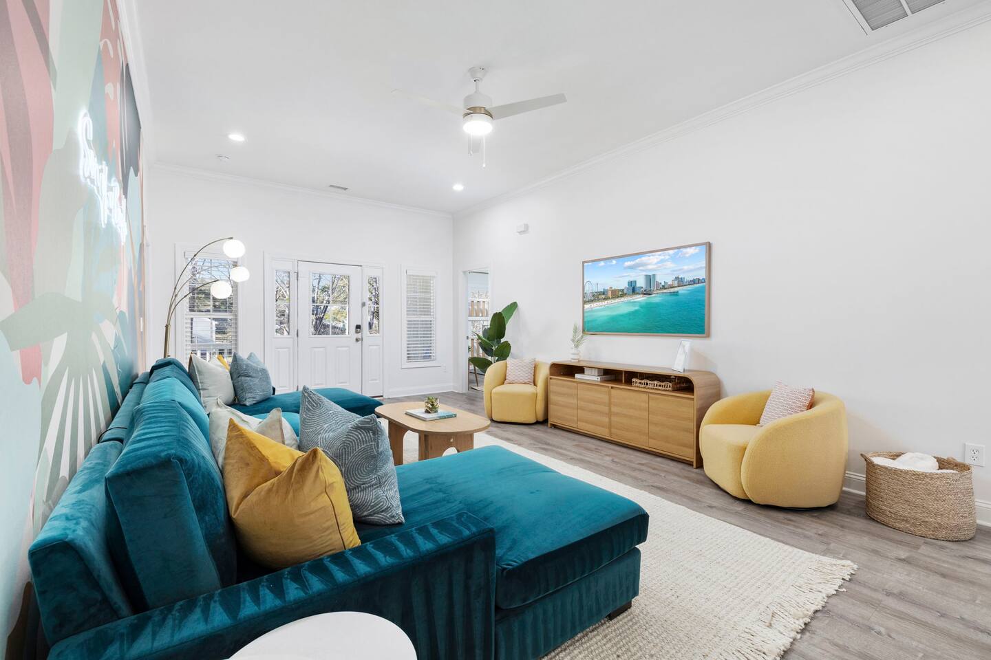 Private Heated Saltwater Pool & Golf Cart
