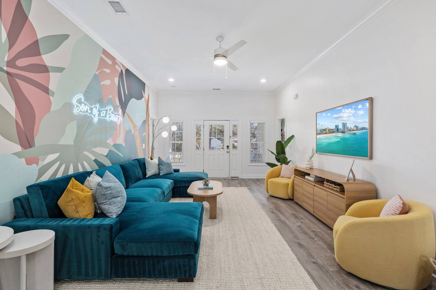 Private Heated Saltwater Pool & Golf Cart