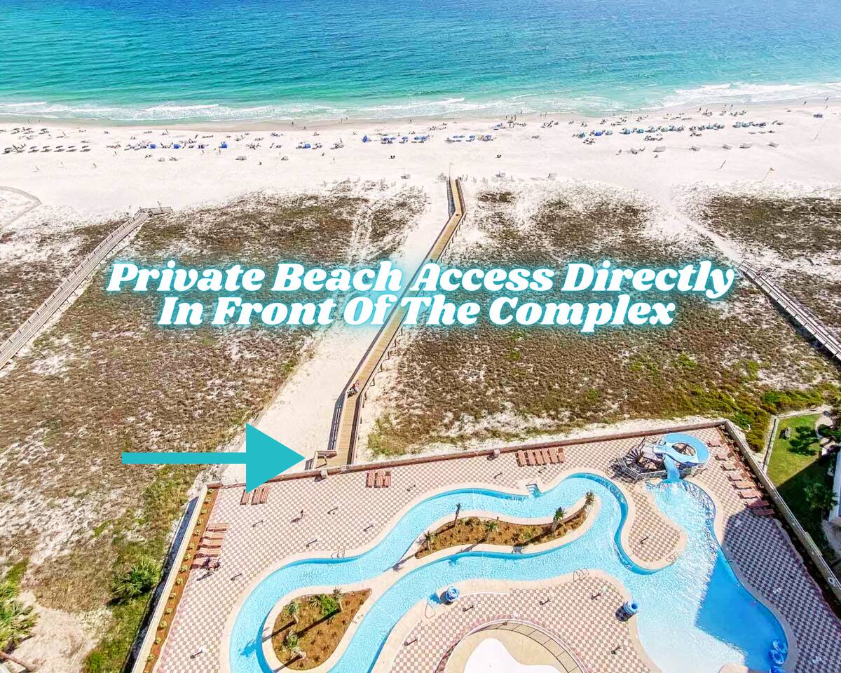 Phoenix Orange Beach II #2101 | Luxury Gulf Front 4BR*Heated Pool*Hot Tub*Lazy River*Gym*Sleeps 16