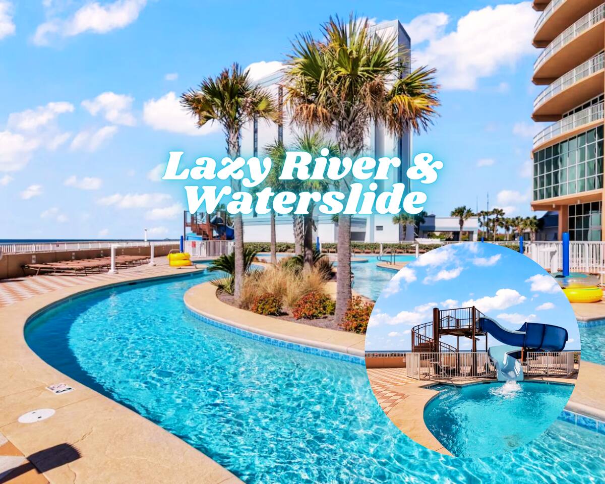 Phoenix Orange Beach II #2101 | Luxury Gulf Front 4BR*Heated Pool*Hot Tub*Lazy River*Gym*Sleeps 16