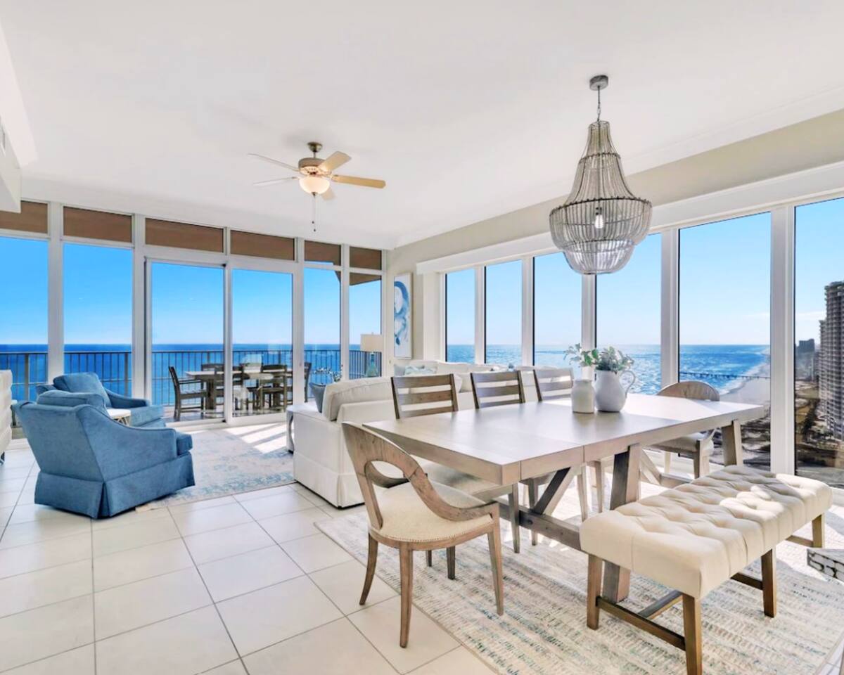 Phoenix Orange Beach II #2101 | Luxury Gulf Front 4BR*Heated Pool*Hot Tub*Lazy River*Gym*Sleeps 16