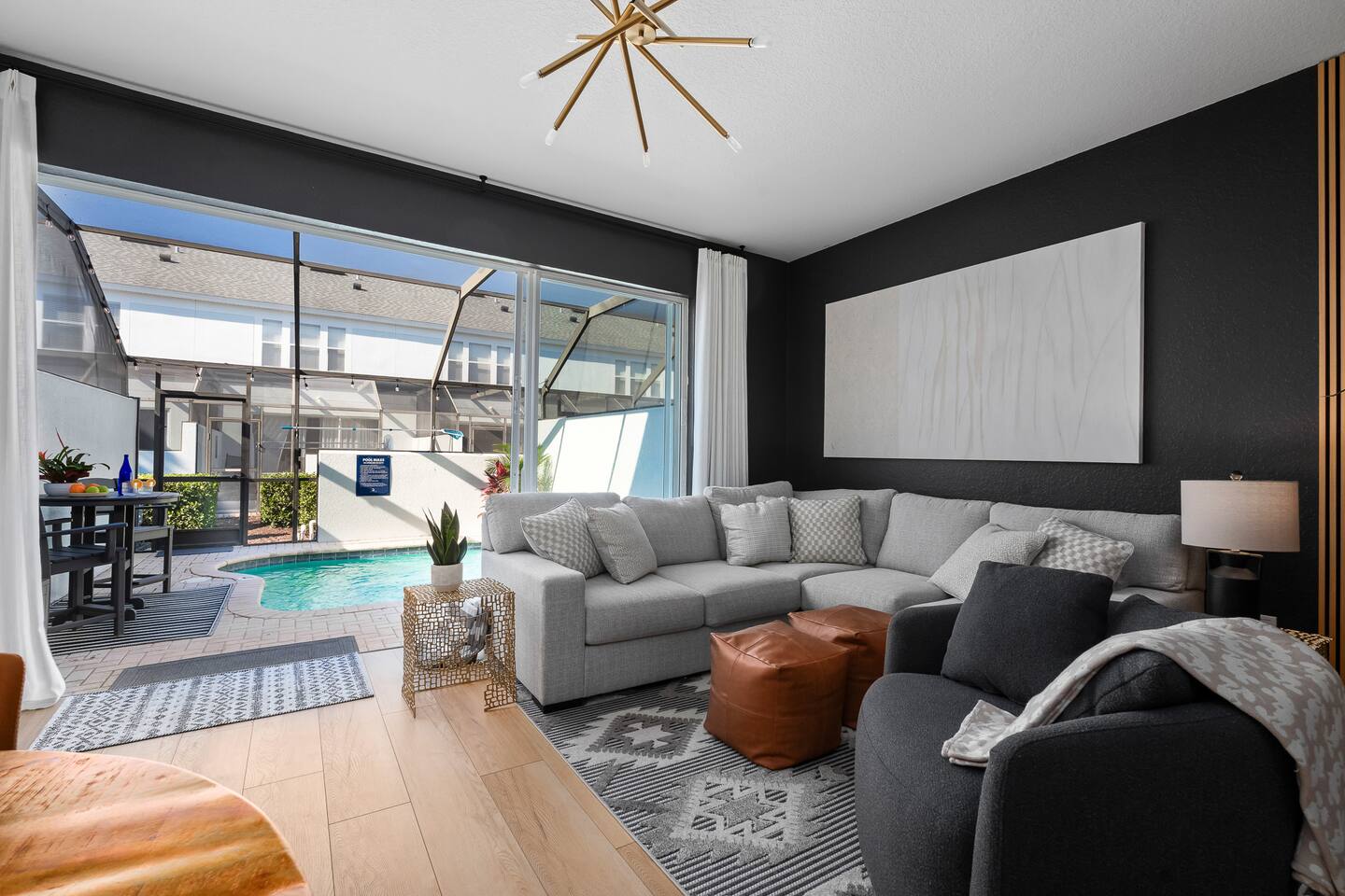 Heated pool-water park-minutes to parks