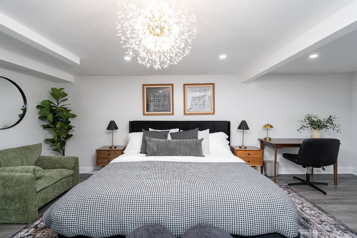 Del Rey Luxe King bed | Family friendly, 10 min/DC