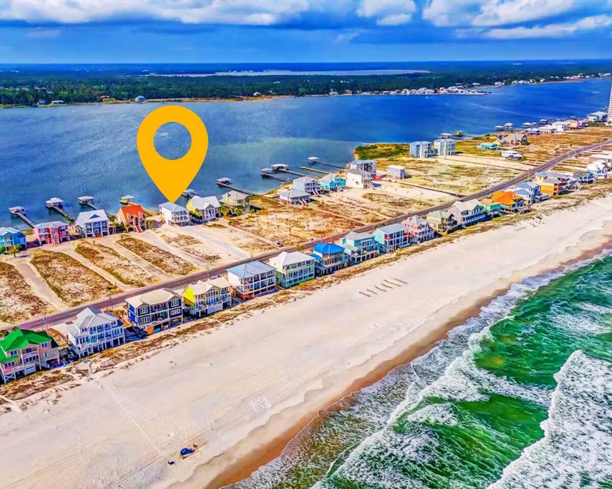 "Believe Inn" | Luxury 6BR Lagoon Front Home With Gulf Views*Heated Private Pool*Private Boat Dock*Sleeps 18