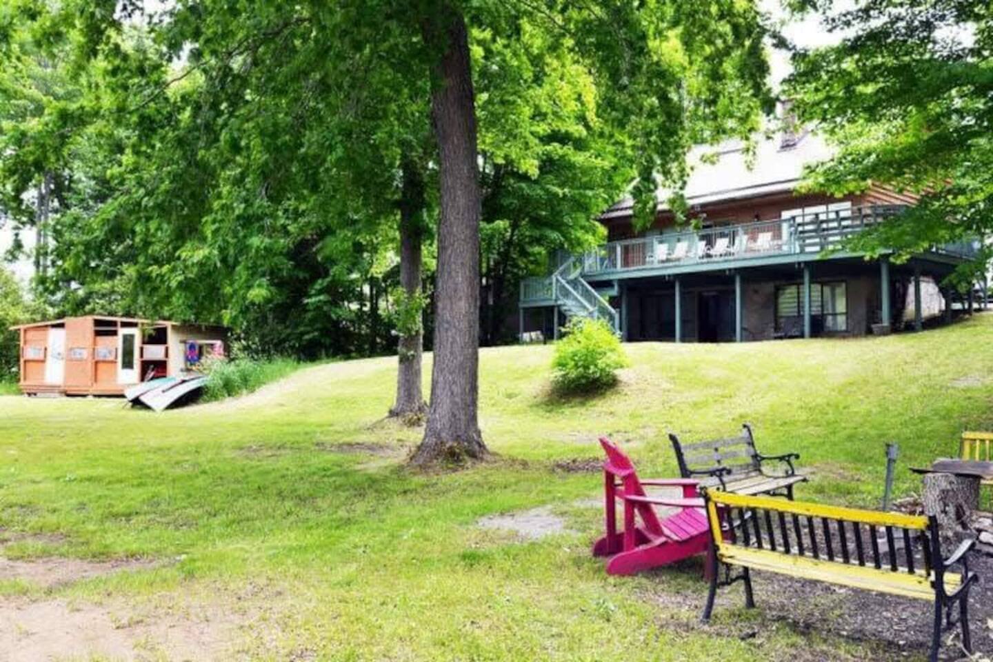 Relaxing 4BR Lake Escape with Patio & BBQ Area