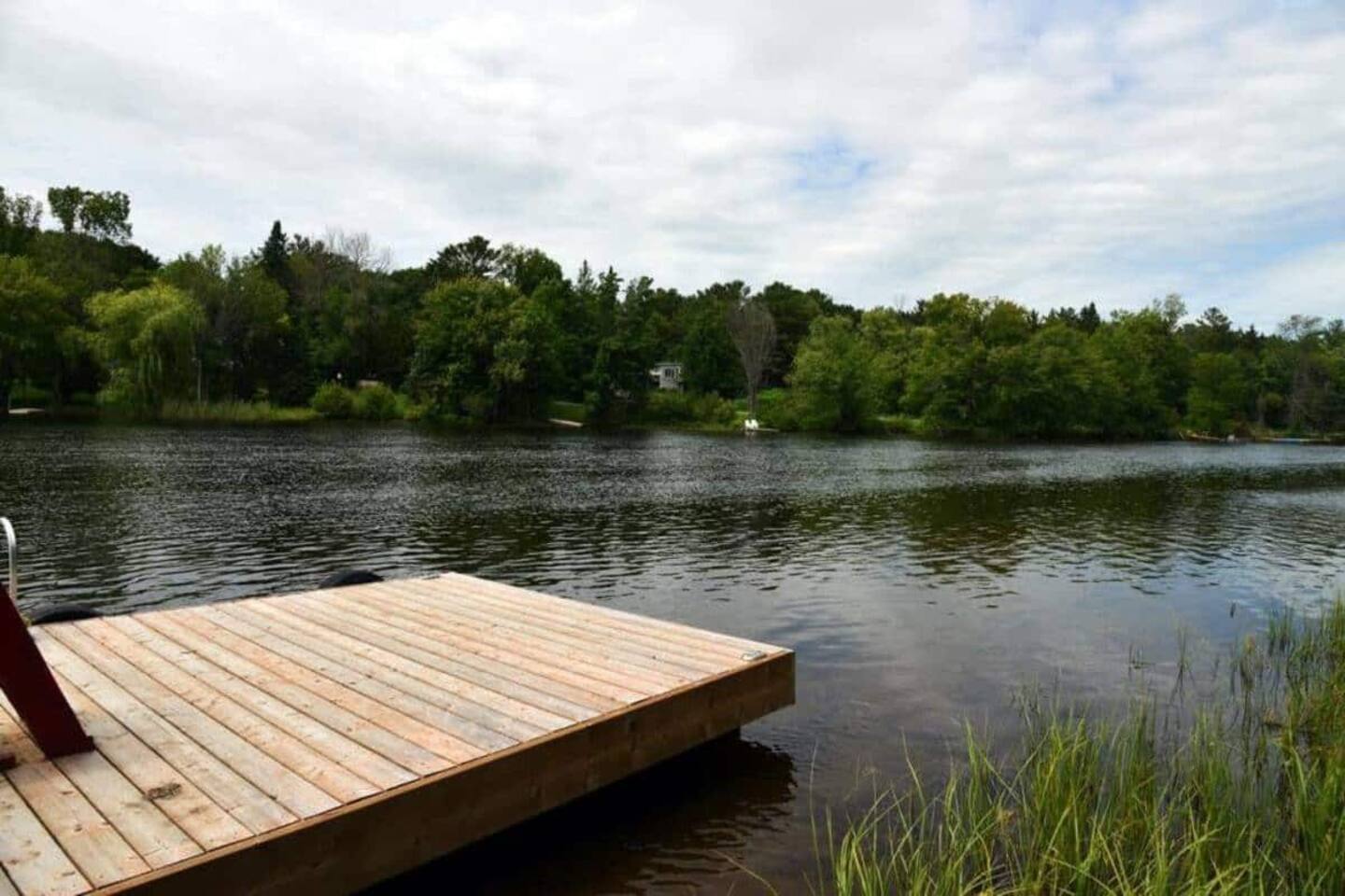 Relaxing 4BR Lake Escape with Patio & BBQ Area