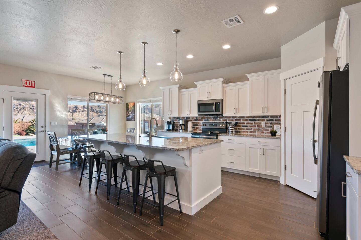 Spacious Home with Fire Pit, Hot Tub, Pool + Slide