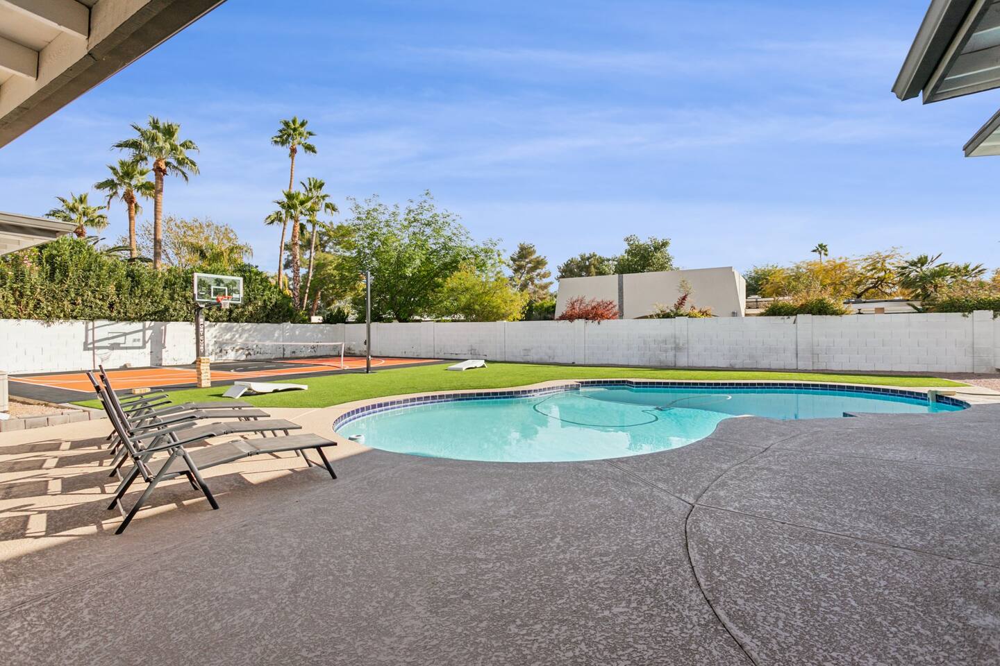 6BR Scottsdale Oasis | Pool, Casita & Sport Court