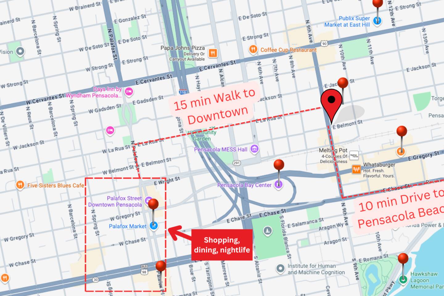 Coastal WFH Escape | Walk DT | 10 Min to Beach