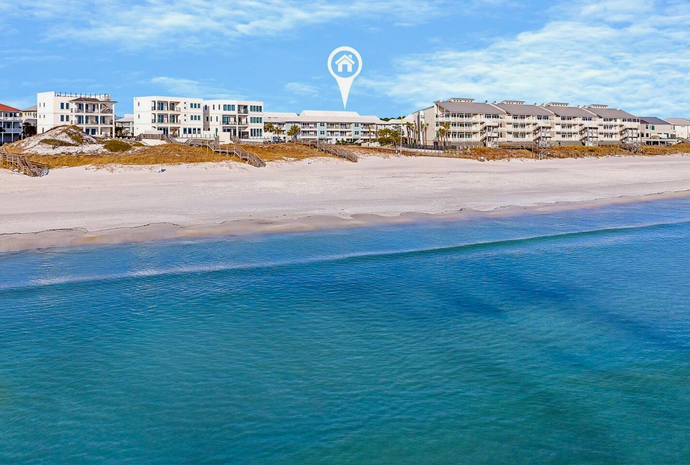 New 2BR/2BA - Gulf Views Steps to Gulf Sleeps 6