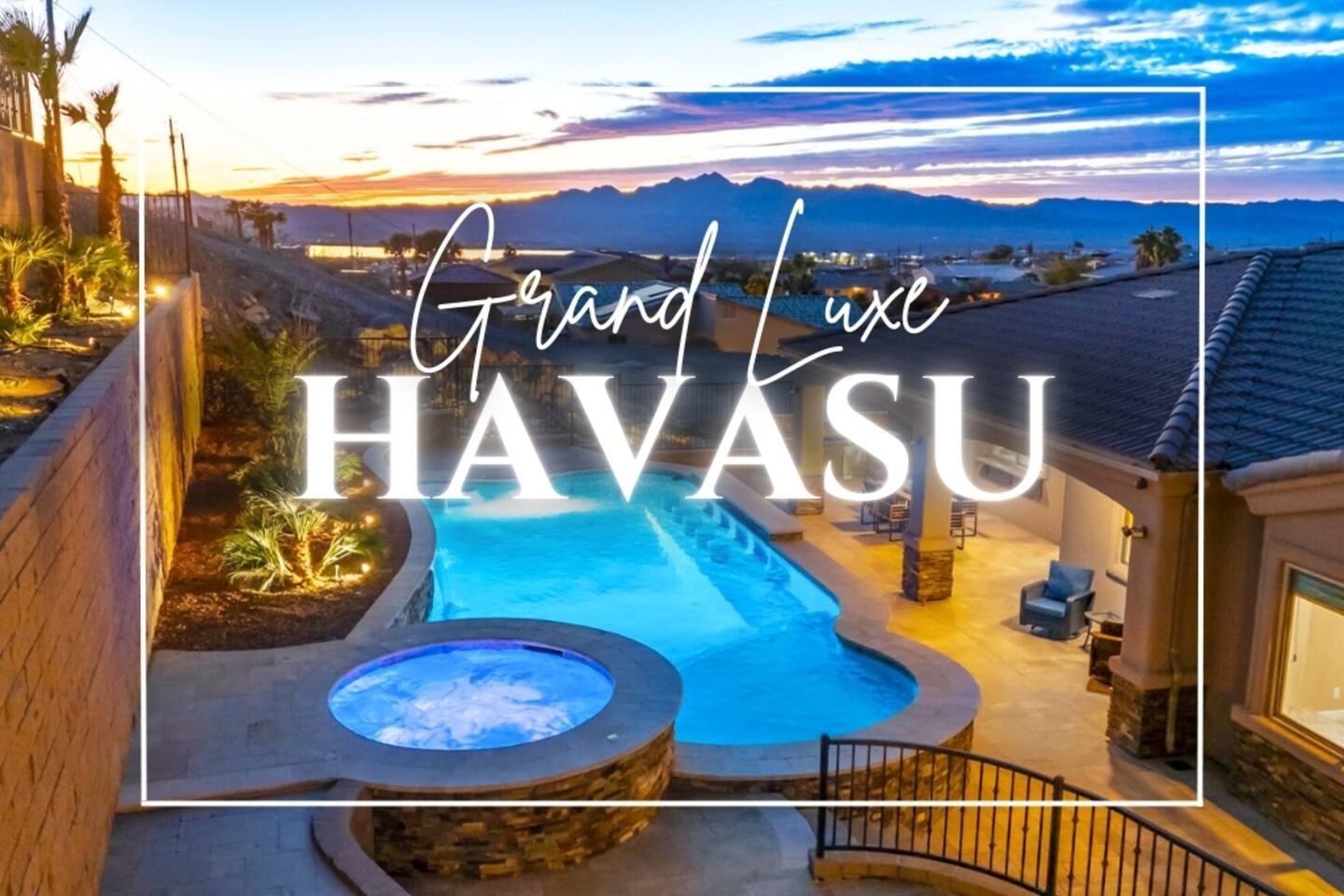 Grand Luxe | Pool+Spa| RV Garage | Starlink | BBQ — Lake Havasu City, AZ — vacation rental