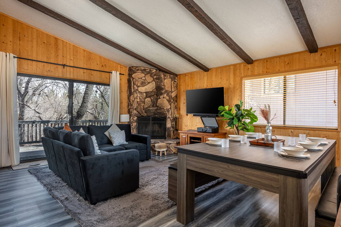 Moonridge Villa | BBQ | Spa | Wood Fireplace — Big Bear, CA — vacation rental