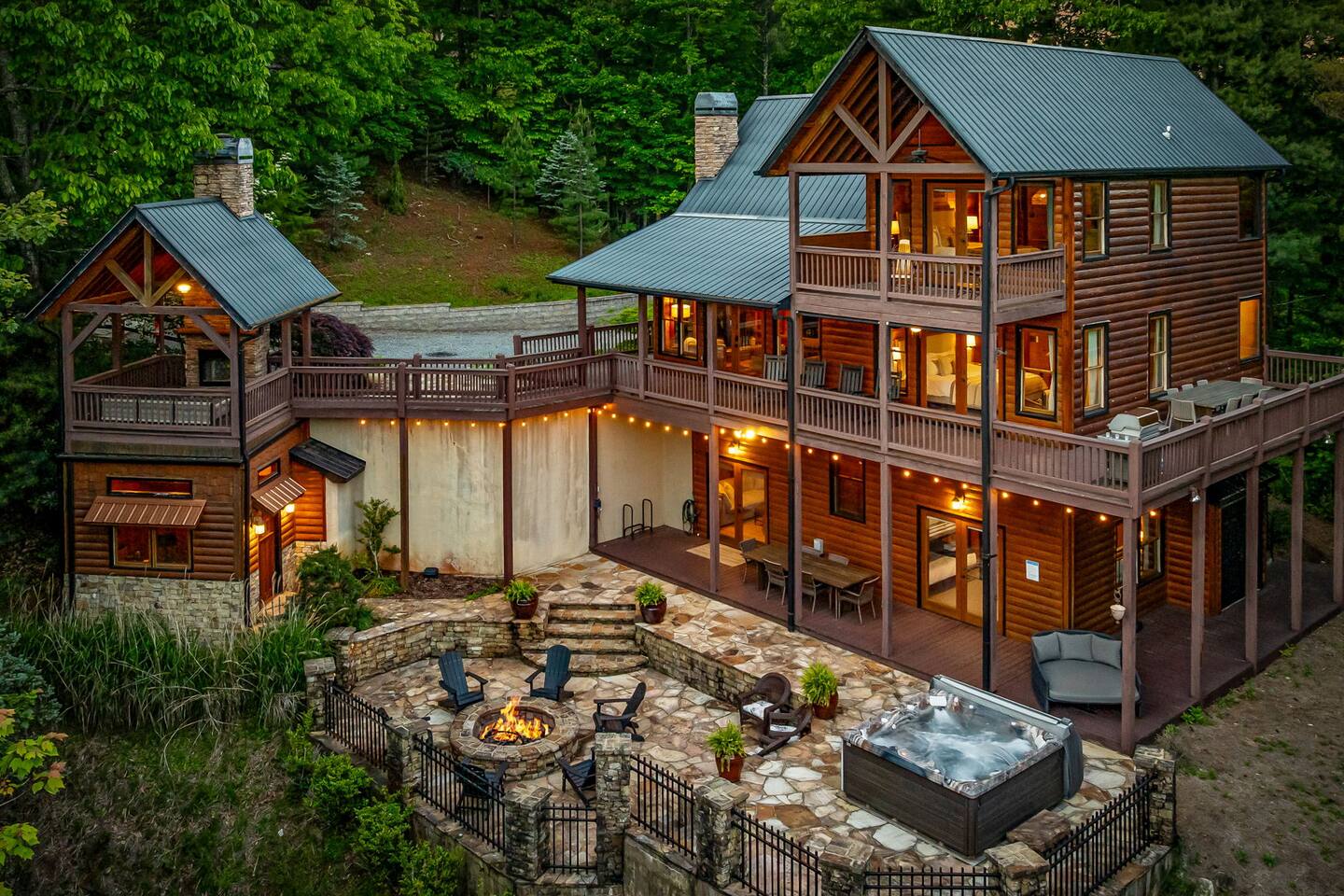 Campfire Crest: Blue Ridge, GA Summer Camp Vibes!