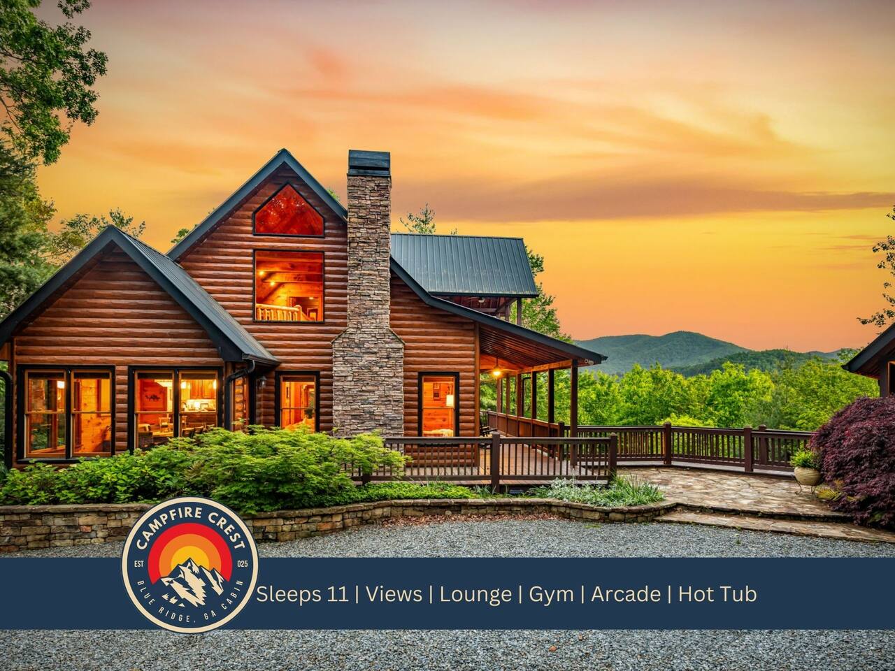 Campfire Crest: Blue Ridge, GA Summer Camp Vibes! — Epworth, GA — vacation rental