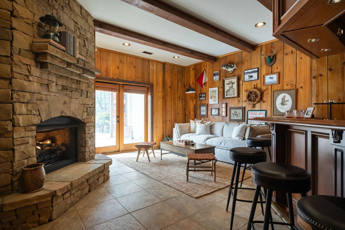 Campfire Crest: Blue Ridge, GA Summer Camp Vibes!