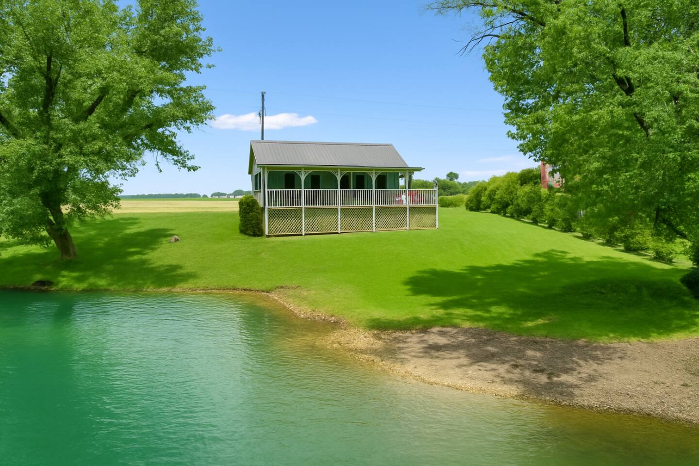 River front, Fire pit, Fishing, Arcade, Swimming