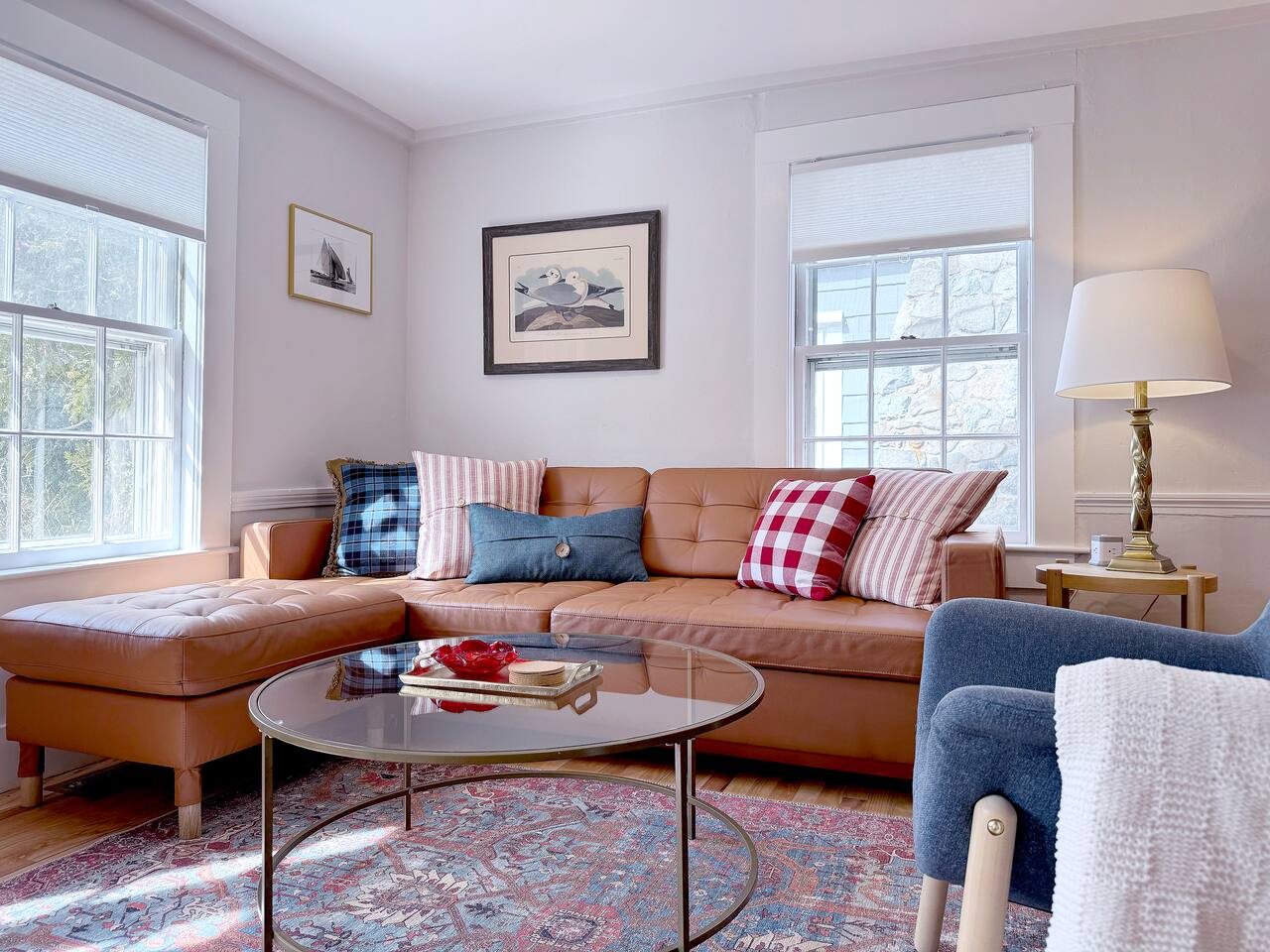 Exposed Beams, One Block From Harbor, Garage