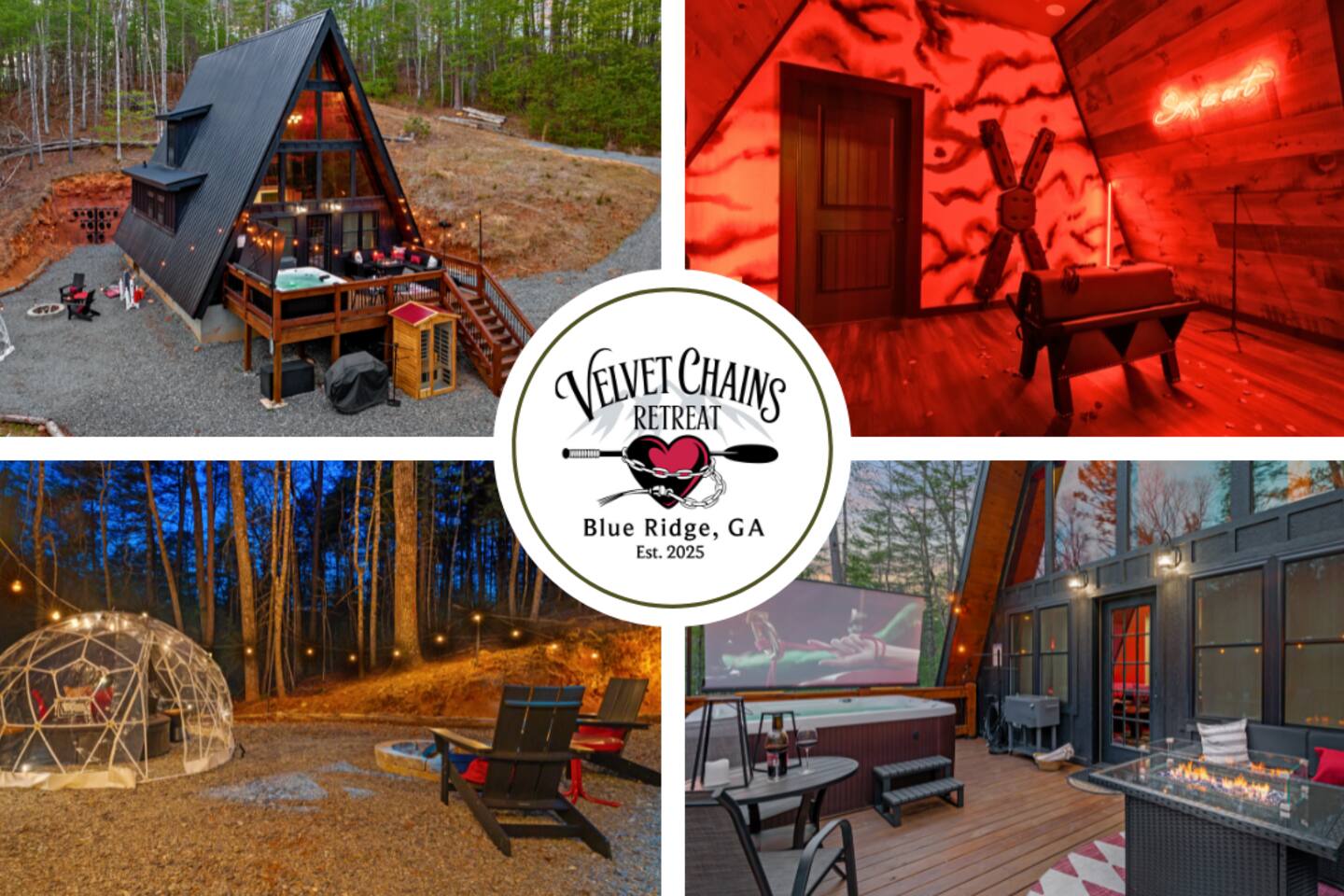 Kink~Kiss & Don’t Tell | A Red Room Escape for Two — Blue Ridge — vacation rental