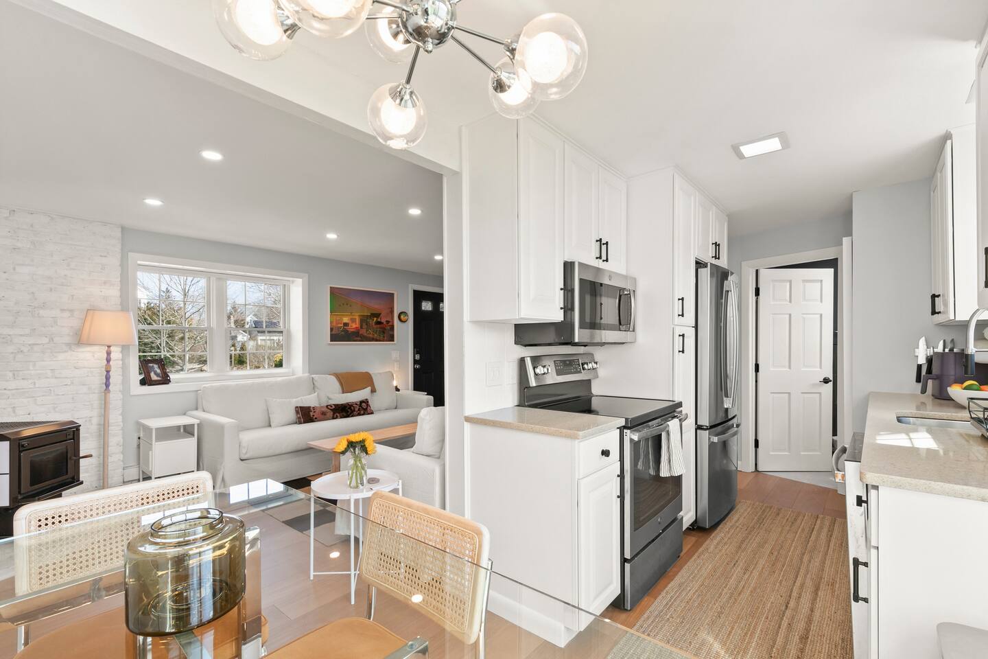Modern West End Retreat w/ 2BR, AC, Parking, Patio