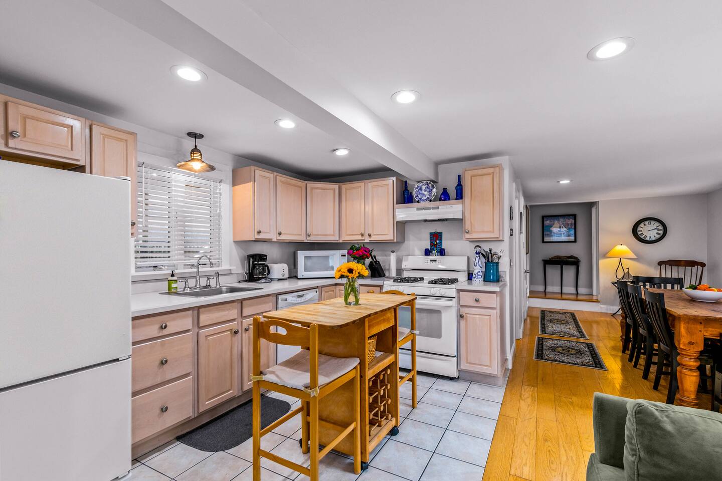 Central Ptown 2 BR | 2-Car Parking + Private Patio