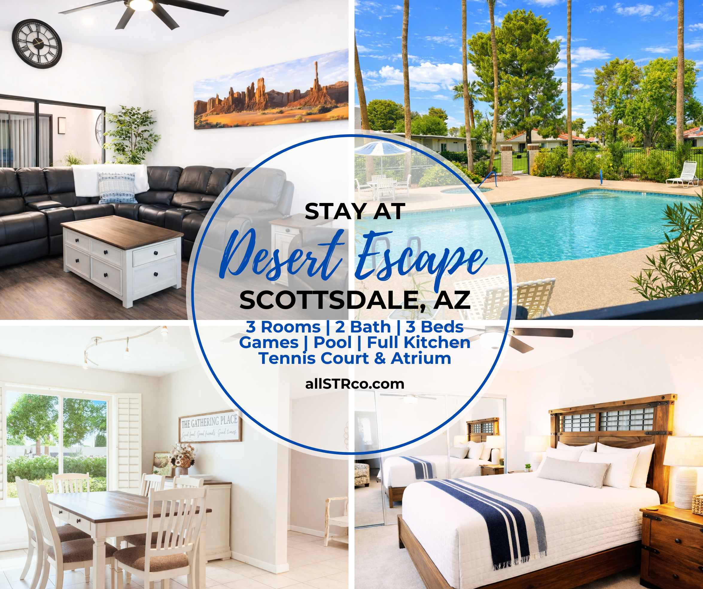 Desert Escape! Heated Pool+Hot tub|Pickleball — Scottsdale — vacation rental