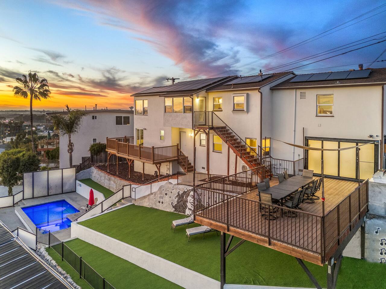 windows of the world. views, pool/spa and fun yard
