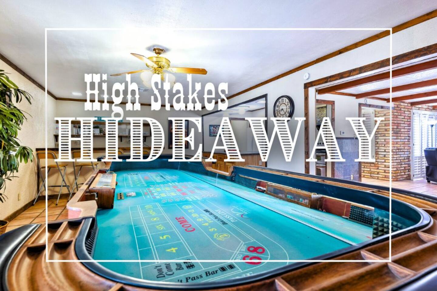 High Stakes Hideaway | Casino | 3bd | Sleeps 8 — Mohave Valley, AZ — vacation rental