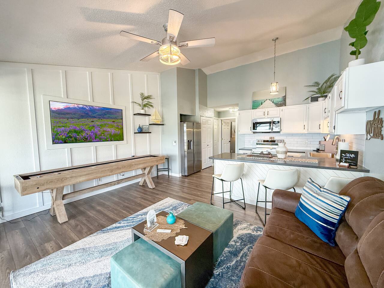 Top 5%*Shuffleboard*Covered Patio*King Bed*65"TV