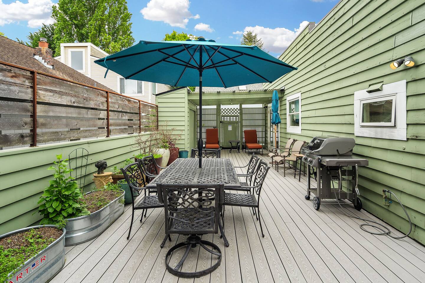 QAnne Hideaway•PrivateDeck•Jacuzzi Tub•CA King•BBQ