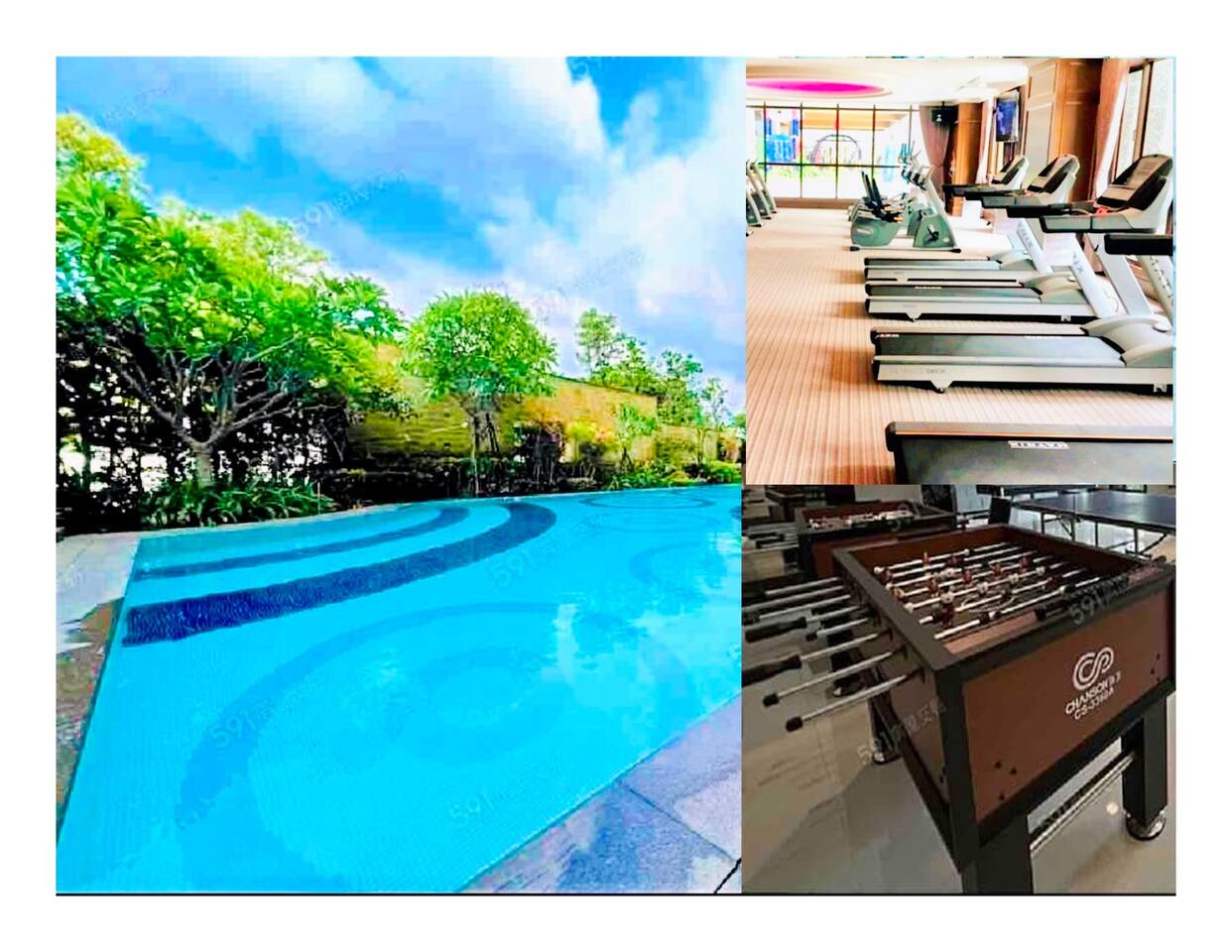 Family-friendly, River View, Steps to MRT, Pool - Apartment — Luzhou District — vacation rental