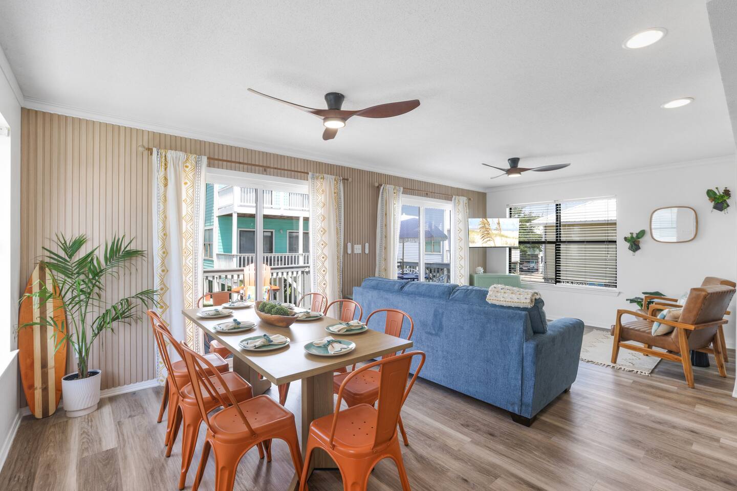 New! Surf Cottage: 4 Min Walk to Beach + Pool!