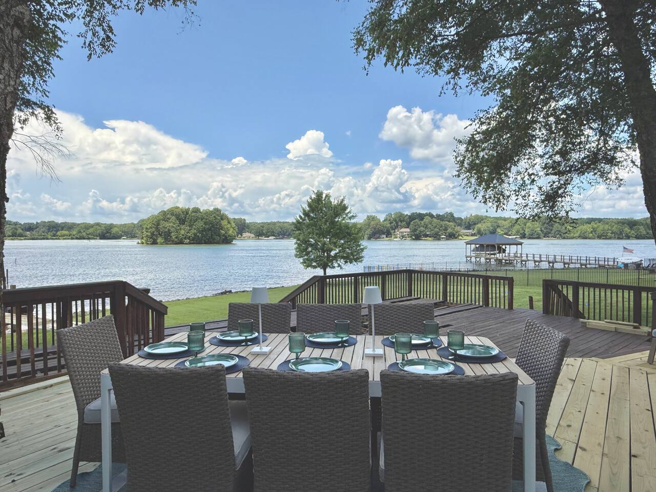 Unique LKN Waterfront Home with Dock