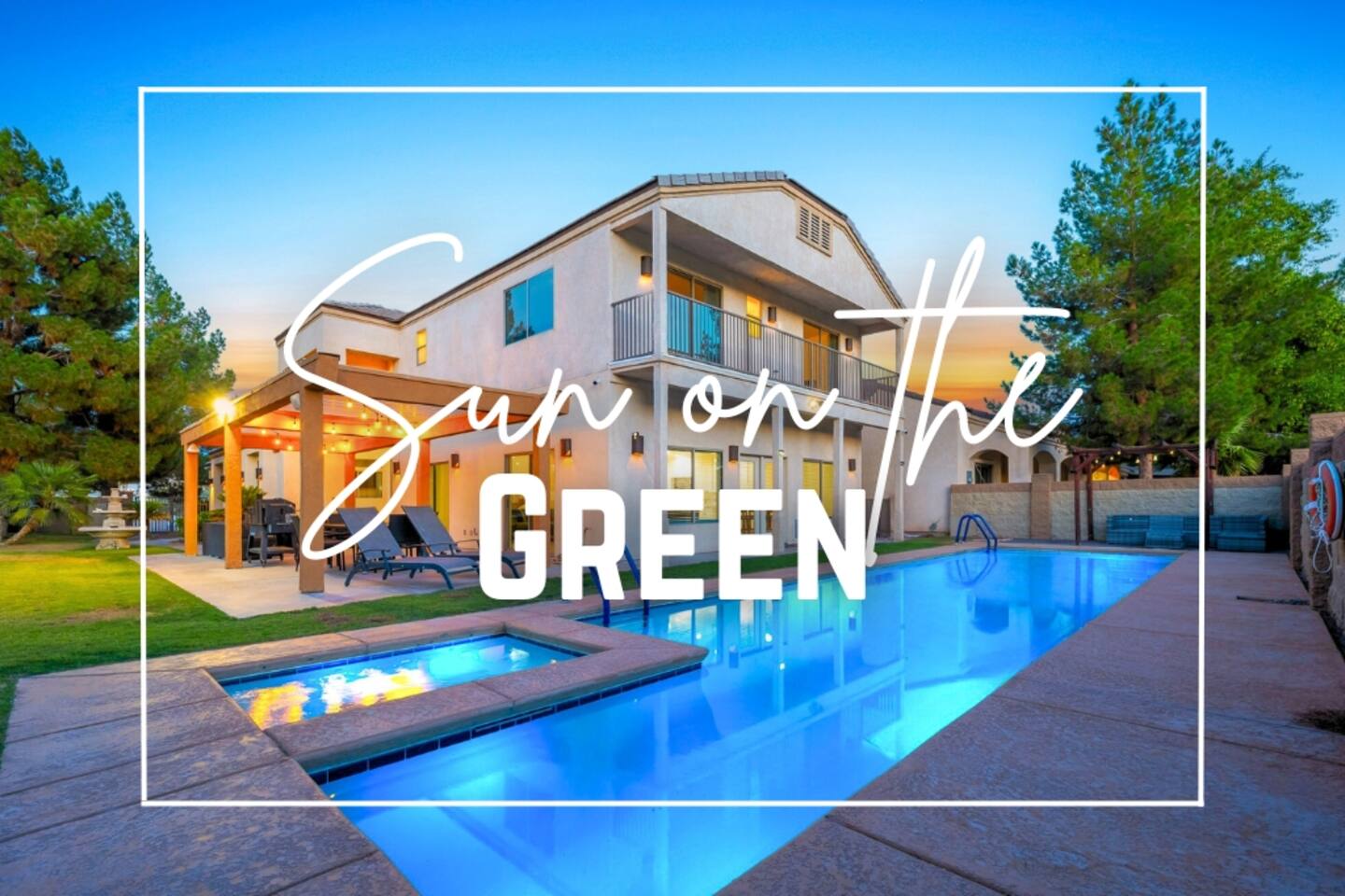 Greenbelt Views | Pool | Spa | BBQ | Sleeps 10 — Bullhead City, AZ — vacation rental